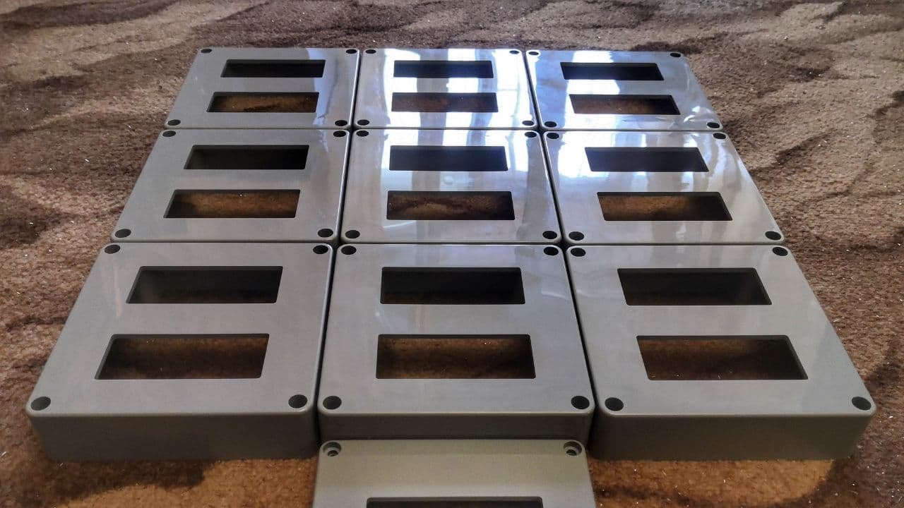 ЧПУ фрезеровка корпусов для РЭА/CNC milling of enclosures for electronic equipment