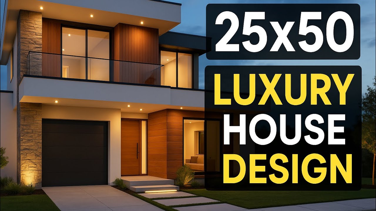 25x50 Ghar Ka Design Dekhkar Har Koi Hairaan Reh Gaya | Luxury Modern House Design #youtubevideo