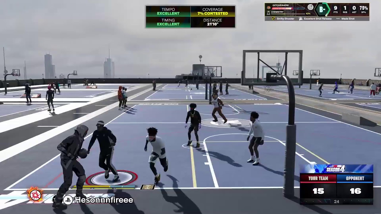 6'10 dribble gawd in the park
