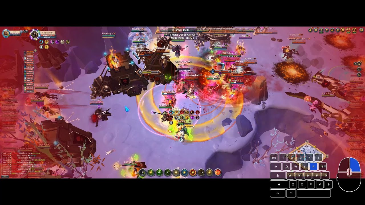GIRTH vs TOS (BULLDOZER & Skoggangr) Healer POV