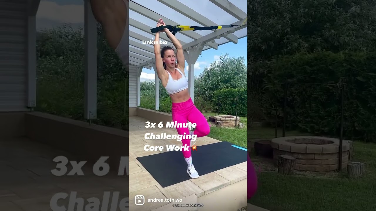 20-Min TRX Core AMRAP Workout: Mastering Core Stability with Suspension Training!