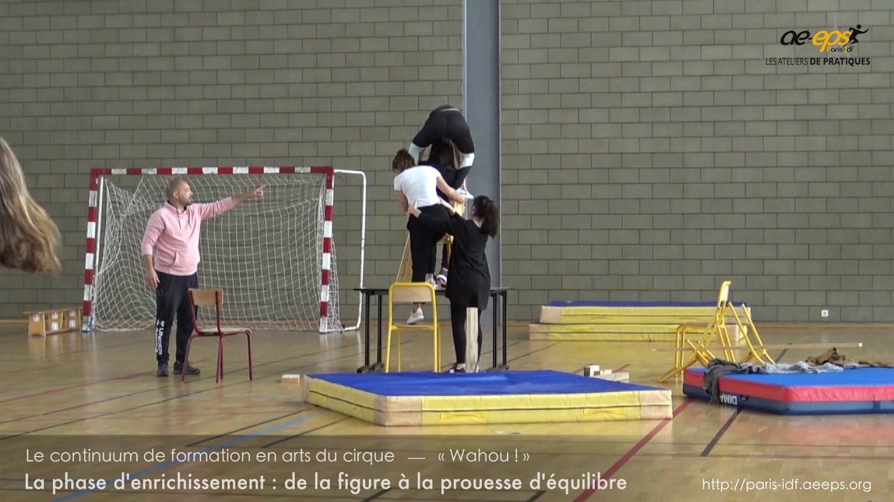 Bruno Armengol : Atelier de pratique arts du cirque – Vidéo 3/5