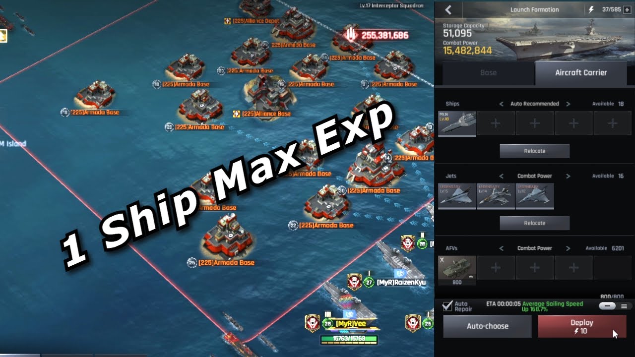 Gunship Battle Maximum Exp Armada Base Deployable AFV's Crypto Conflict