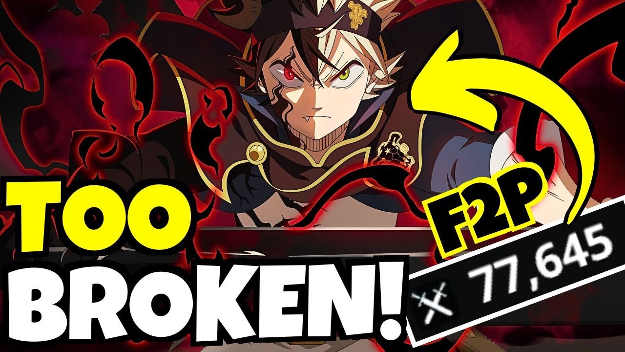 HOW BLACK ASTA DESTROYED THE META!!! [Black Clover Mobile]