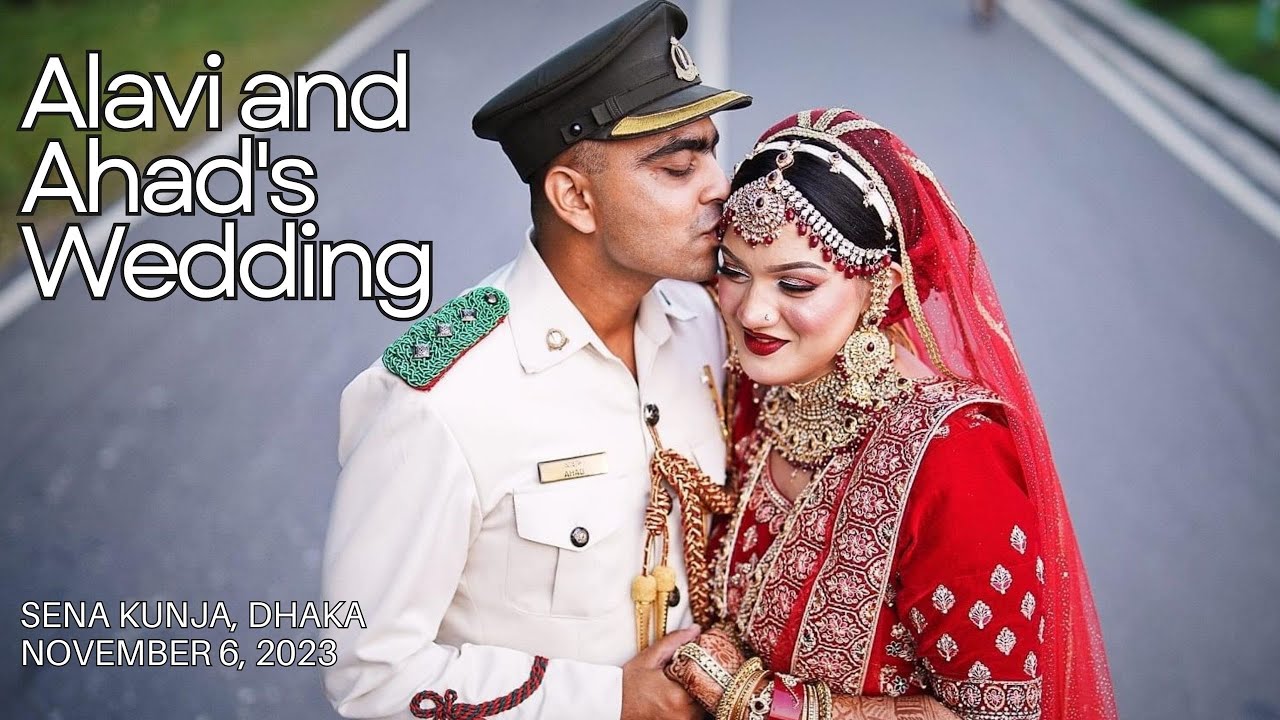 Alavi and Ahad's Wedding | Full Video | Sena Kunja, Dhaka
