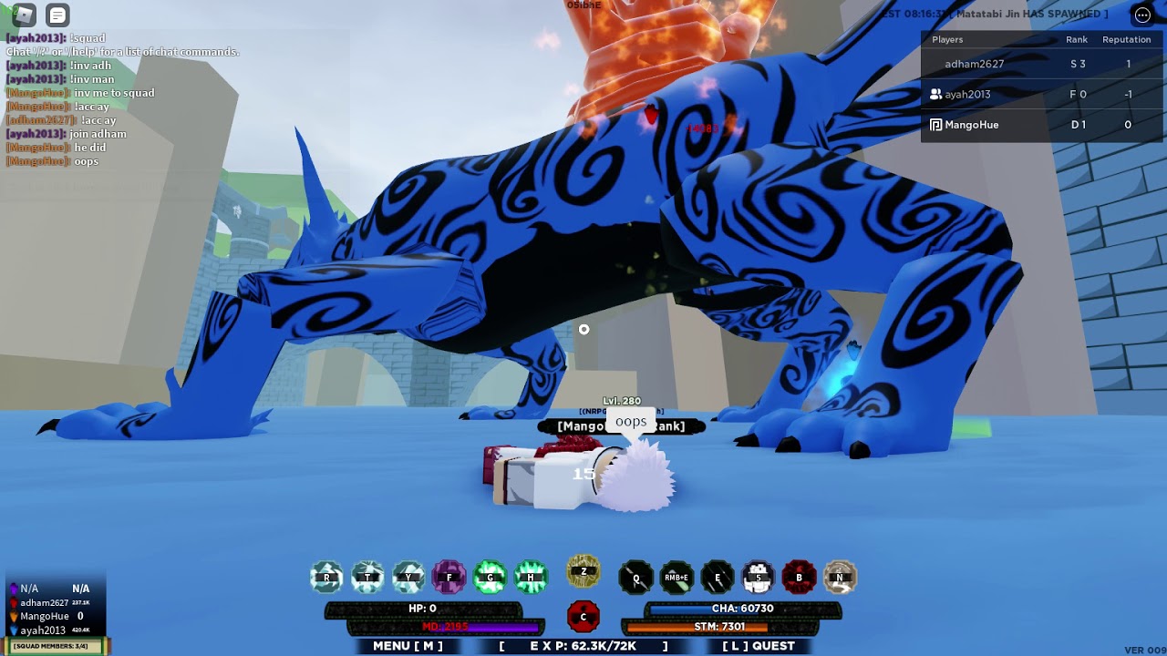 GETTING AND FIGHTING THE MATATABI JIN IN SL2/SHINOBI LIFE 2!