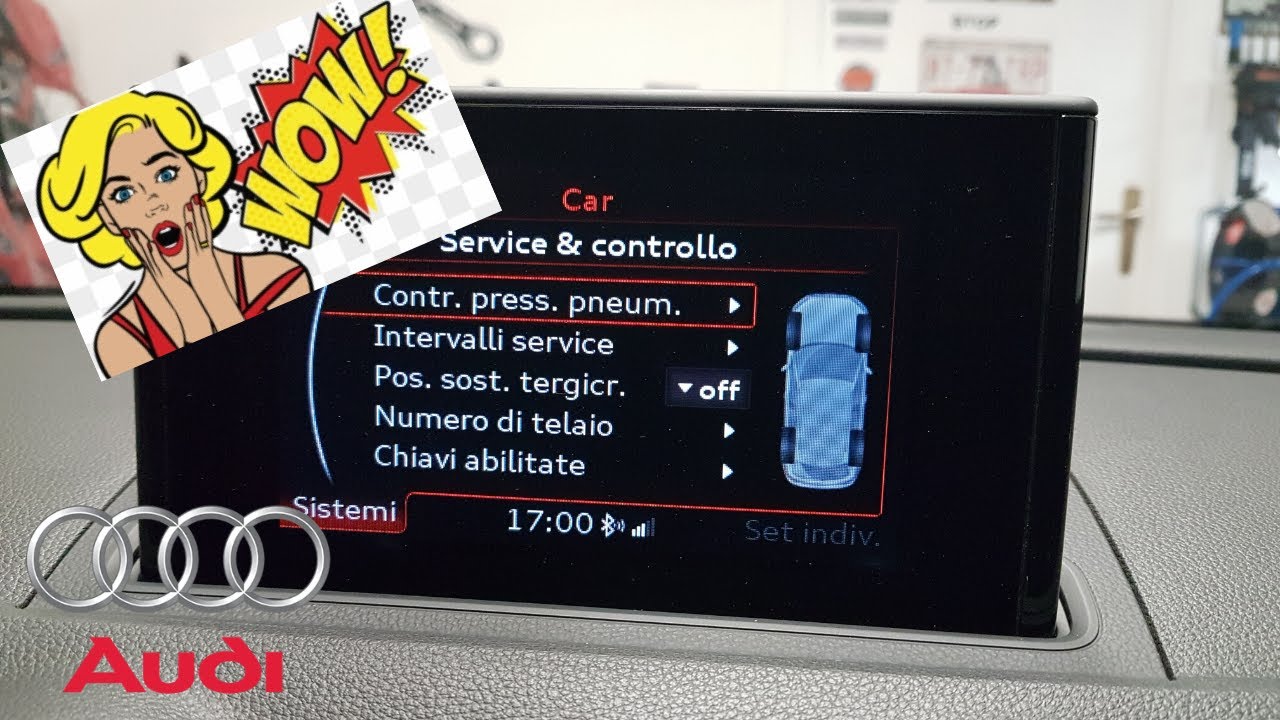 VCDS AUDI A3 8V sblocco funzione 