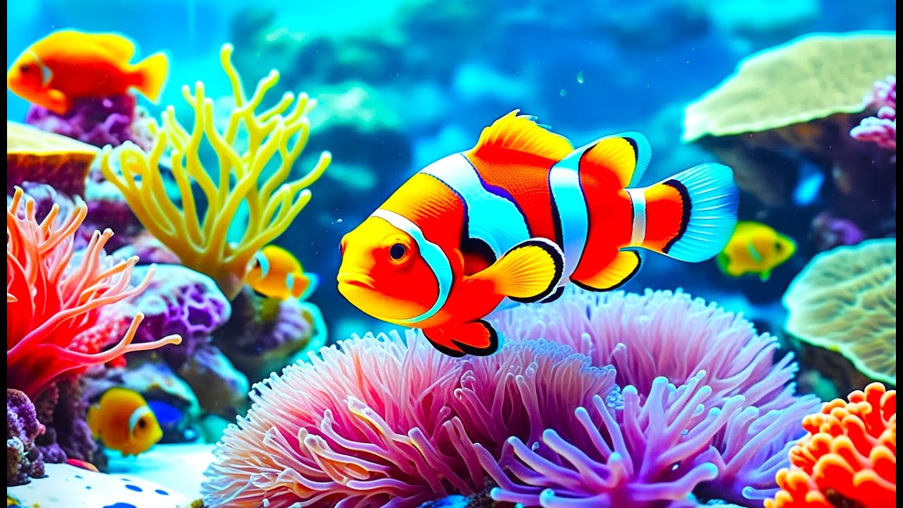 The Best 4K Aquarium - Explore the Stunning World of Sea Jellyfish and Beautiful Coral Reef Fish. #8