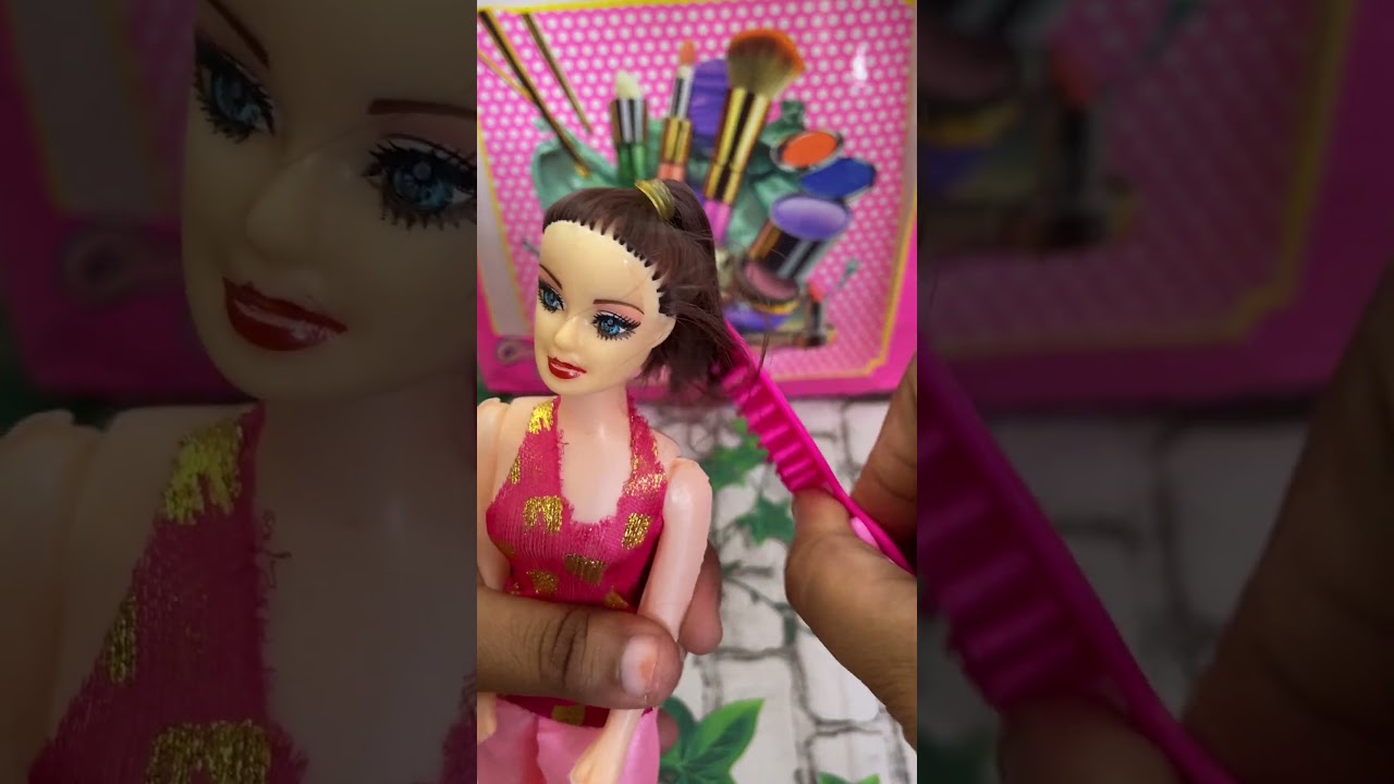 barbie doll Make up 