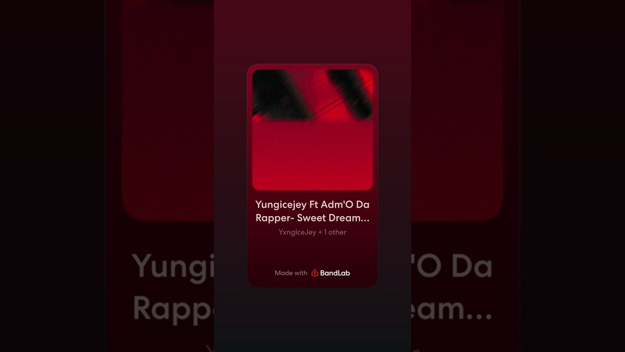 Adm’O The Rapper- Sweet Dreams ft Yungicejey (Official Audio)