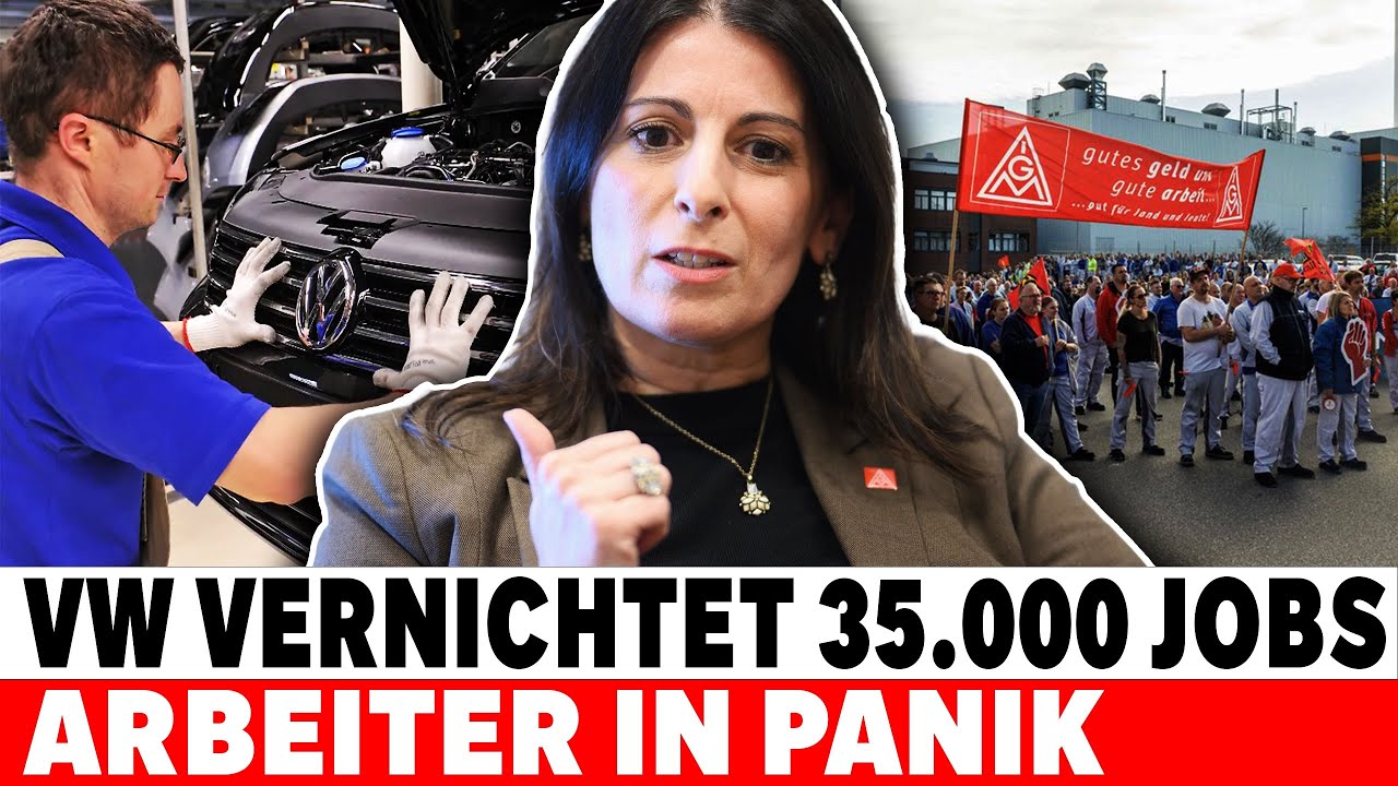VW-Arbeiter in PANIK: 35.000 Jobs VERSCHWINDEN