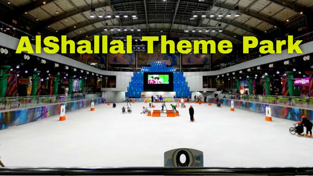Vlog1 | التزحلق على الجليد في ملاهي الشلال بجدة | AlShallal Theme Park