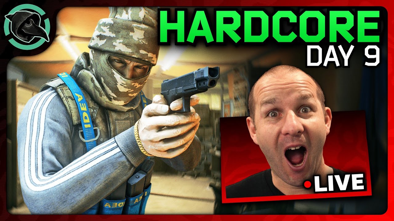 HARDCORE DAY 9 LIVE FILMING - Escape From Tarkov