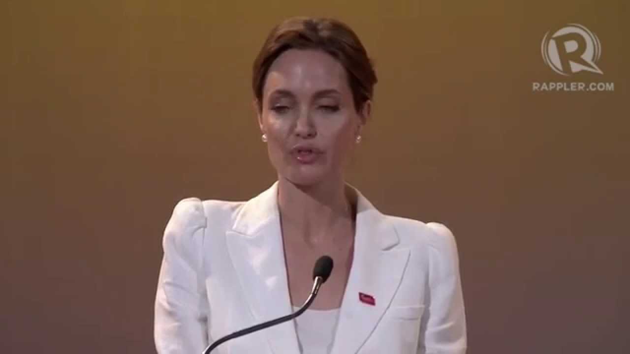 Angelina Jolie: opening statement on Rape in War