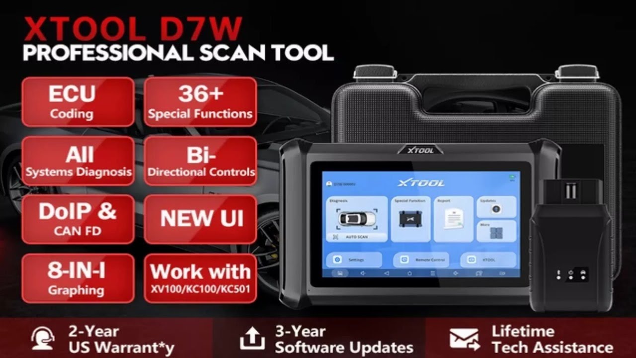 XTOOL D7W Review: Is This Bidirectional Scan Tool Worth It ?