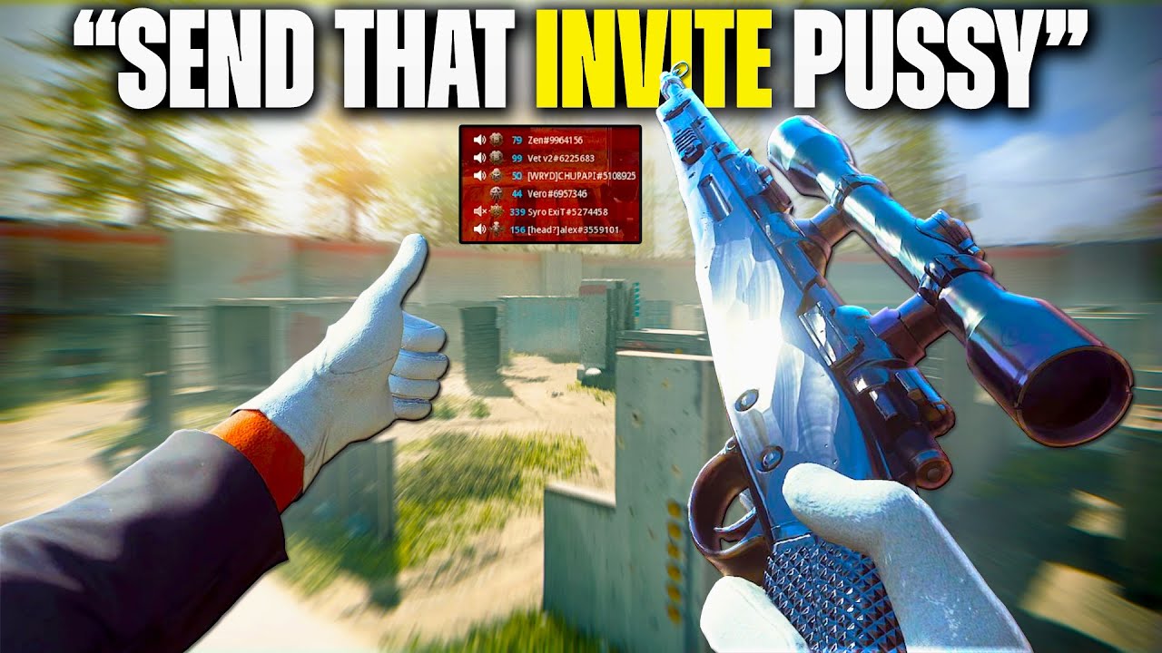 TRASHCAN Challenges Me To 1v1 Snipers