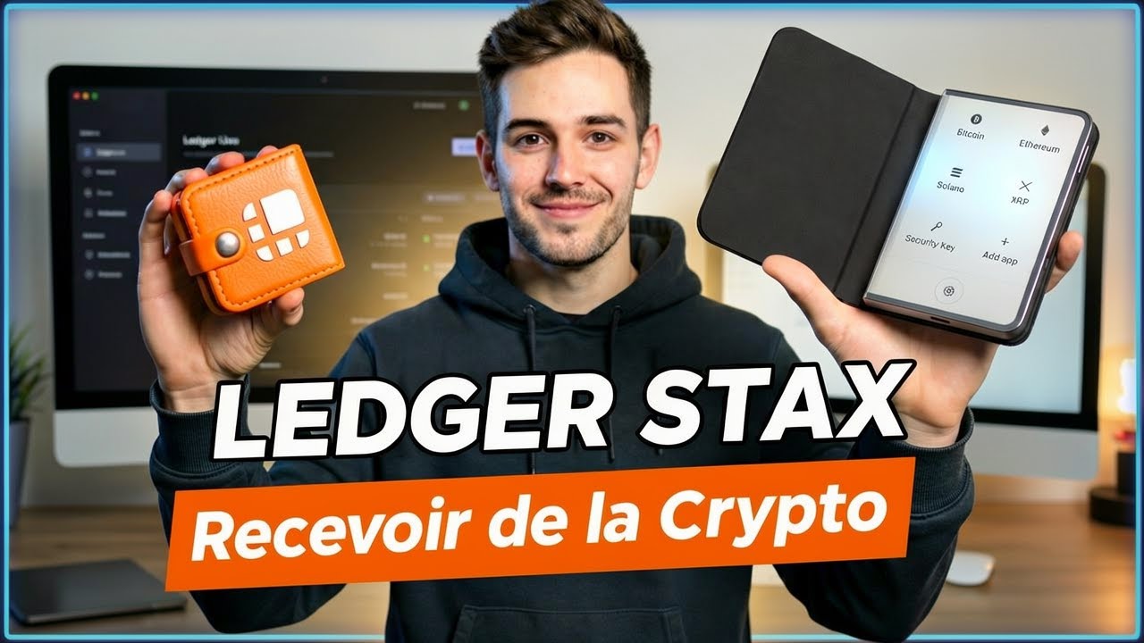 Comment recevoir des cryptos sur LEDGER STAX