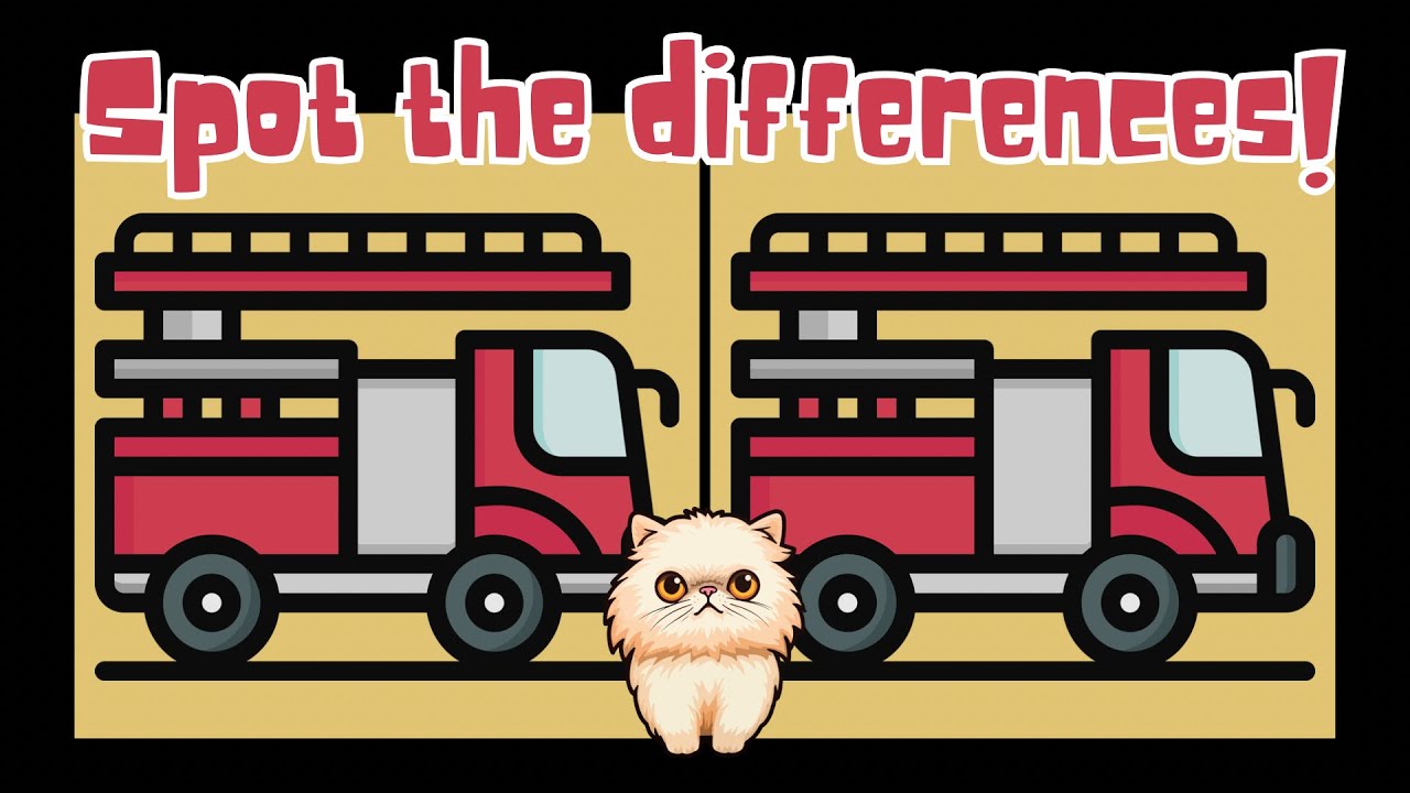 Find 3 Differences in 60 Seconds!🧩🔥