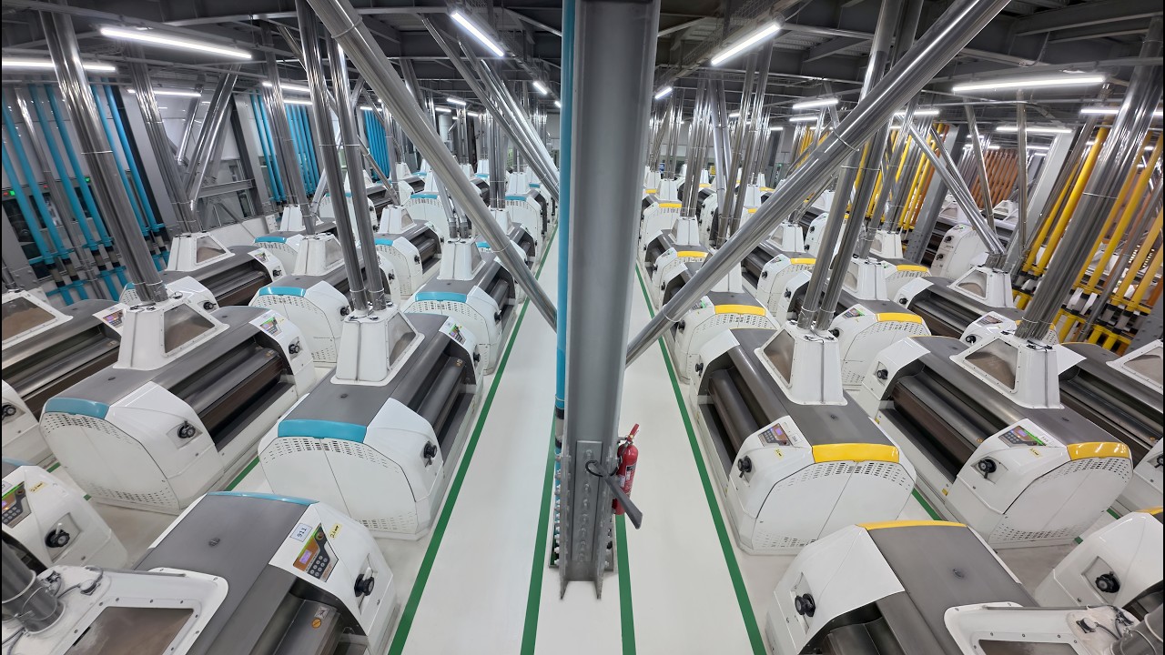 Mega Mill Project 1: 2.400 TPD Turnkey Flour Mill by Imas