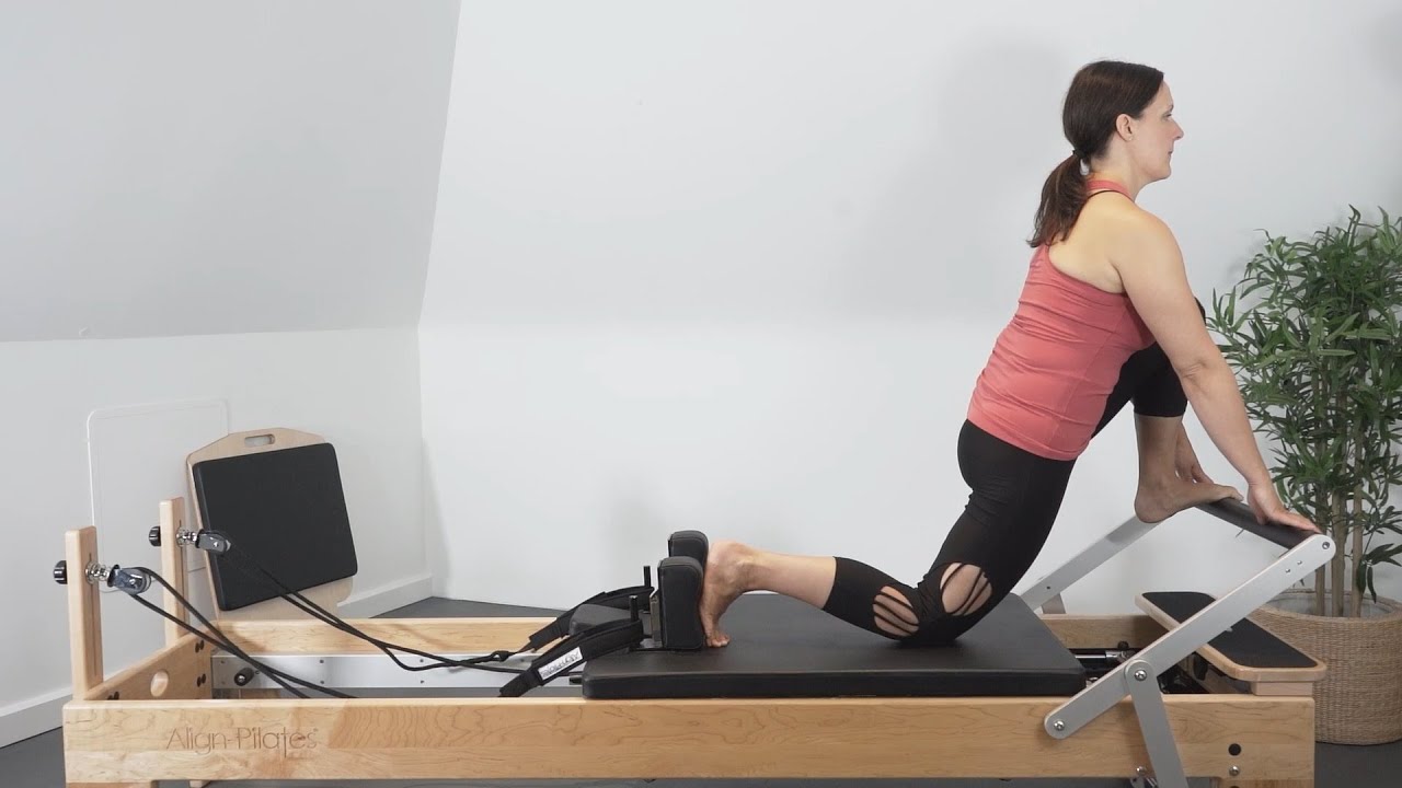 Hip Flexor Stretch 2  : Pilates Reformer Stretch