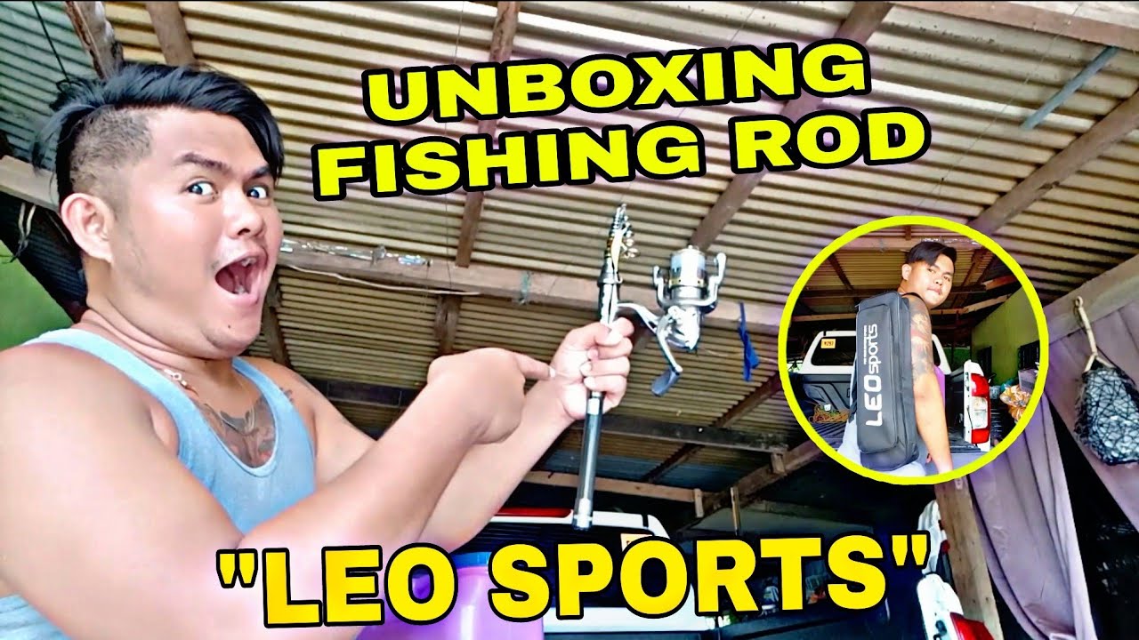 UNBOXING FISHING ROD..(LEO SPORTS)😱😱 Kuya mush vlogs