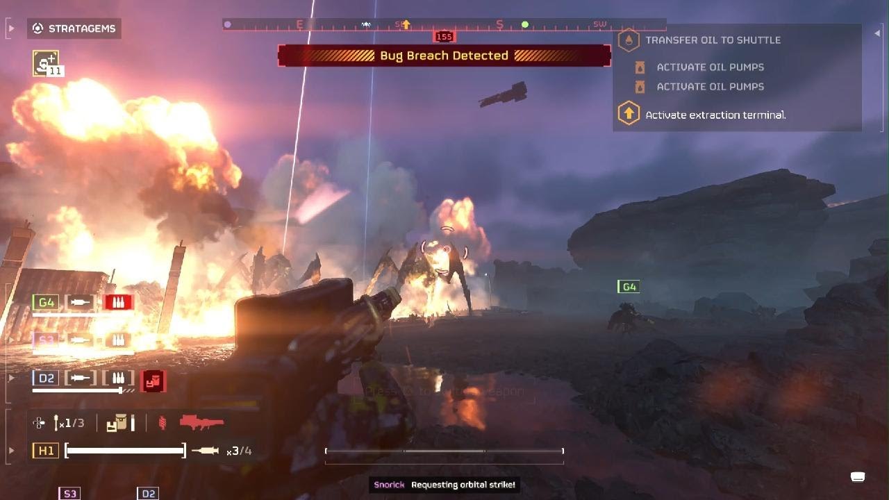 Crazy Extraction on Bug Front