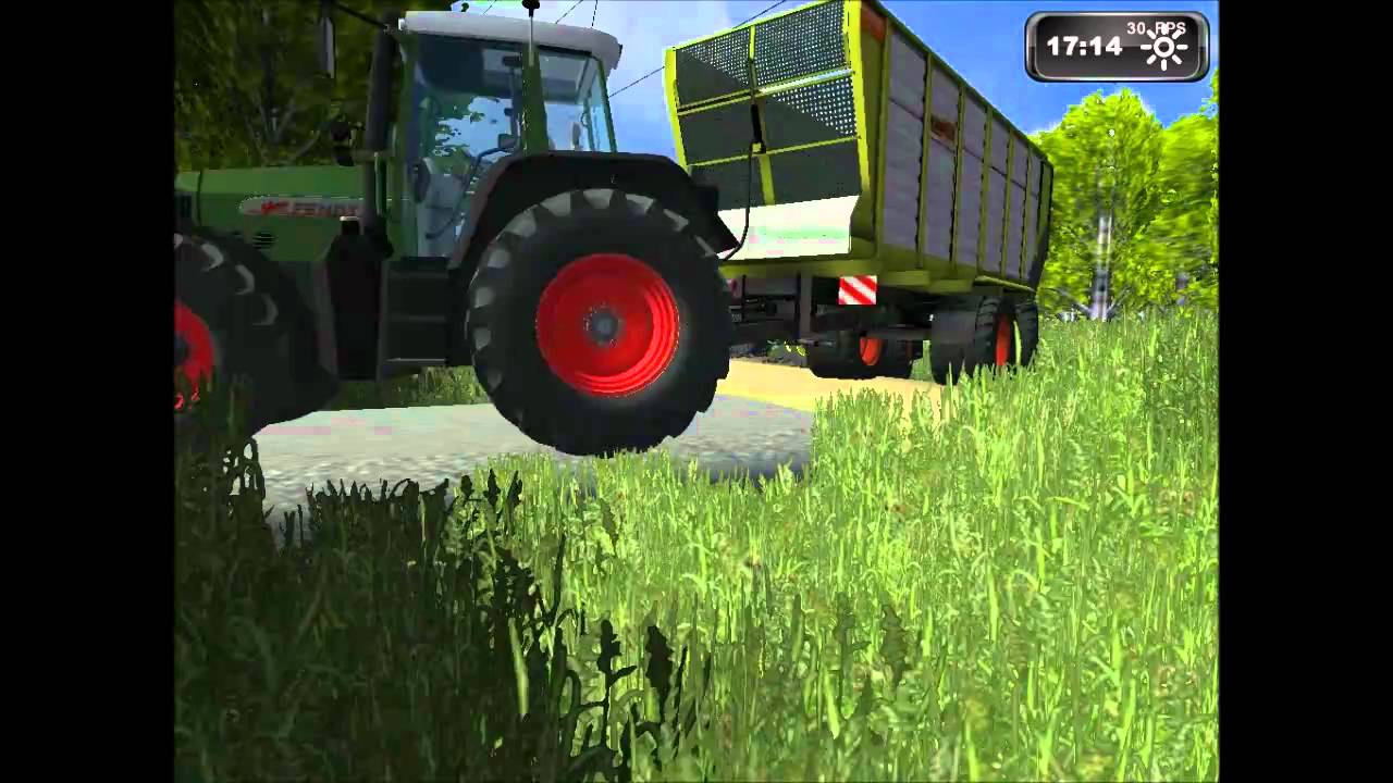 Landwirtschafts Simulator 2011 Maishäckseln aufm Platteland