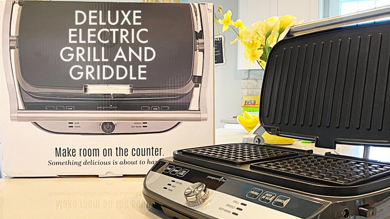 Pampered Chef Deluxe Electric Grill and Griddle Unboxing!