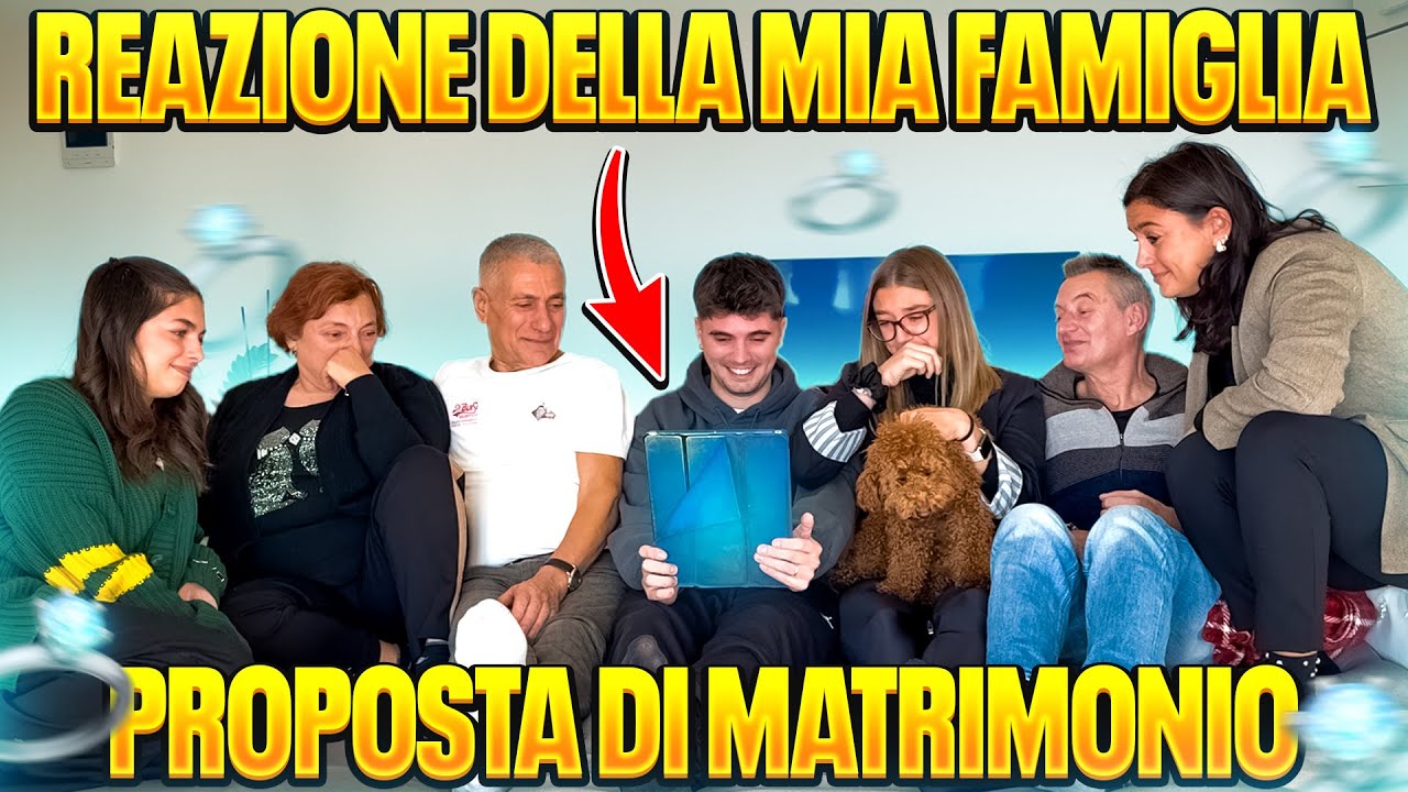 😱 REAZIONE DELLA MIA FAMIGLIA ALLA PROPOSTA DI MATRIMONIO
