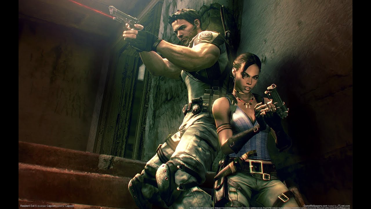 Resident Evil 5 - Primeira vez, completo.
