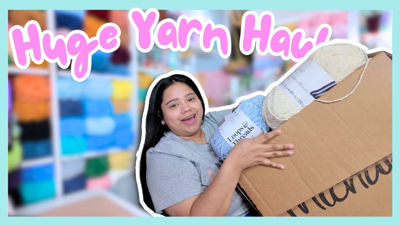 Huge Yarn Haul! | New Michaels Cozy Cub & Posh Purl Yarn | Yarn Review
