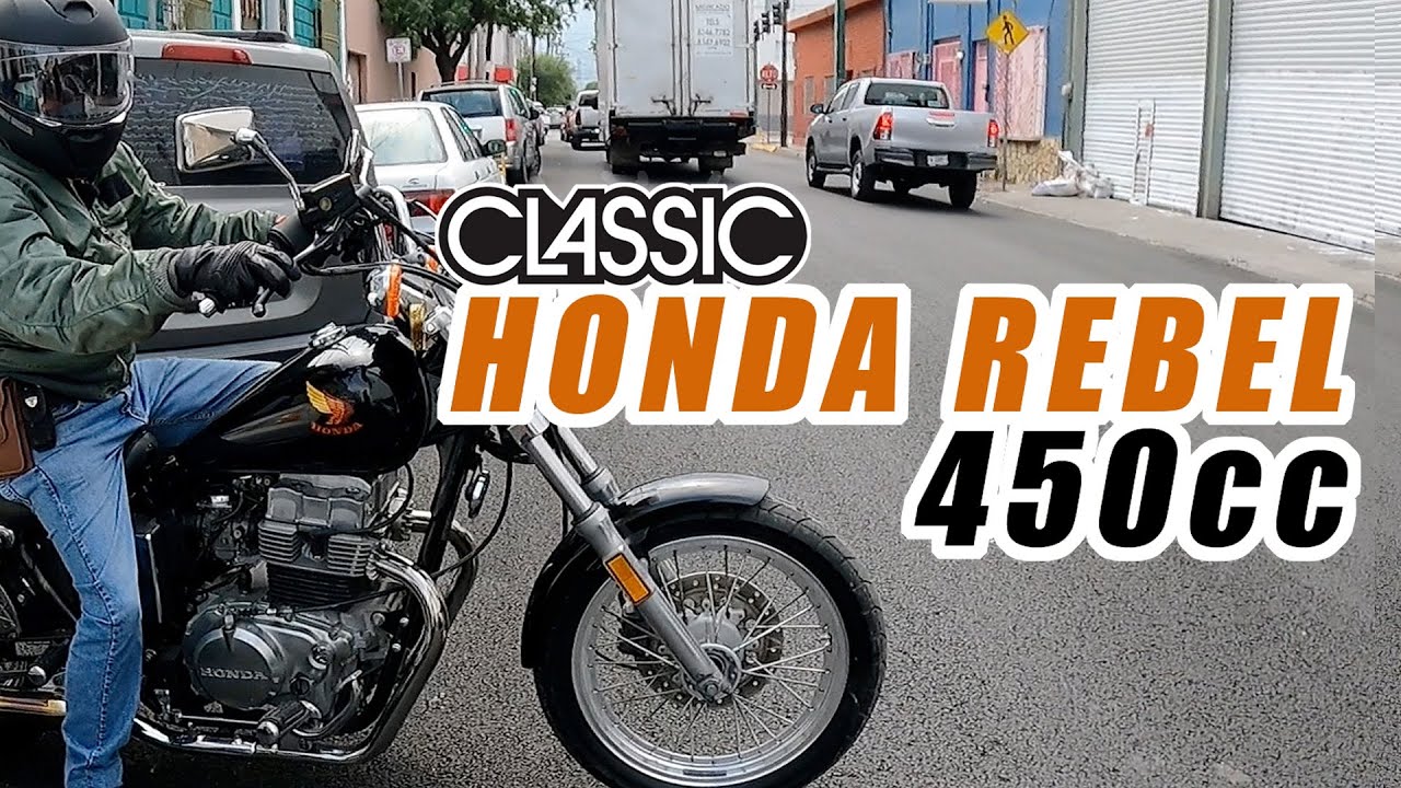 HONDA REBEL 450cc / TODO UN CLÁSICO