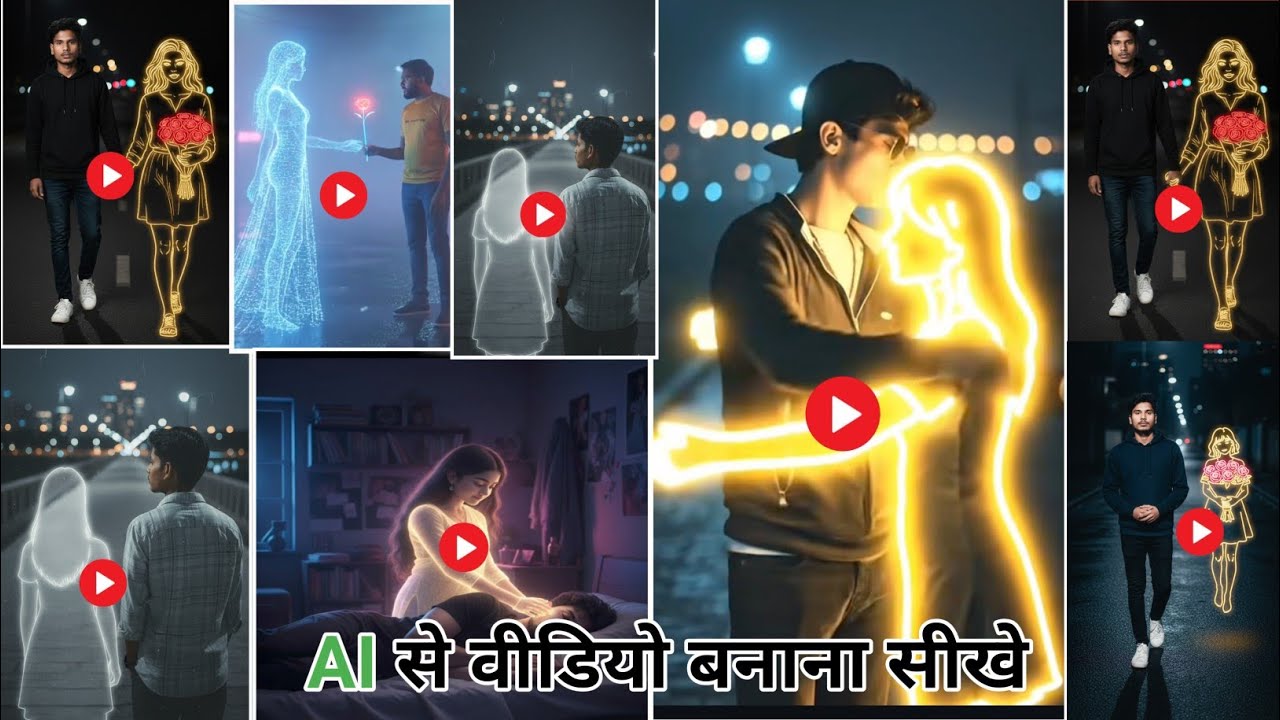 यह Glowing Girl AI Effect ने पूरा Instagram हिला दिया 😳💥– Full Tutorial!