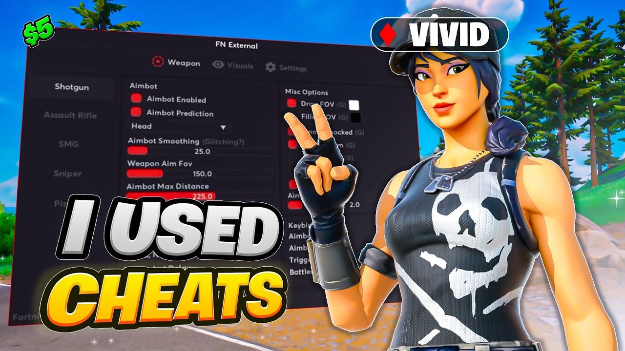USING Fortnite CHEATS To Hit UNREAL In Reload.. 🏆