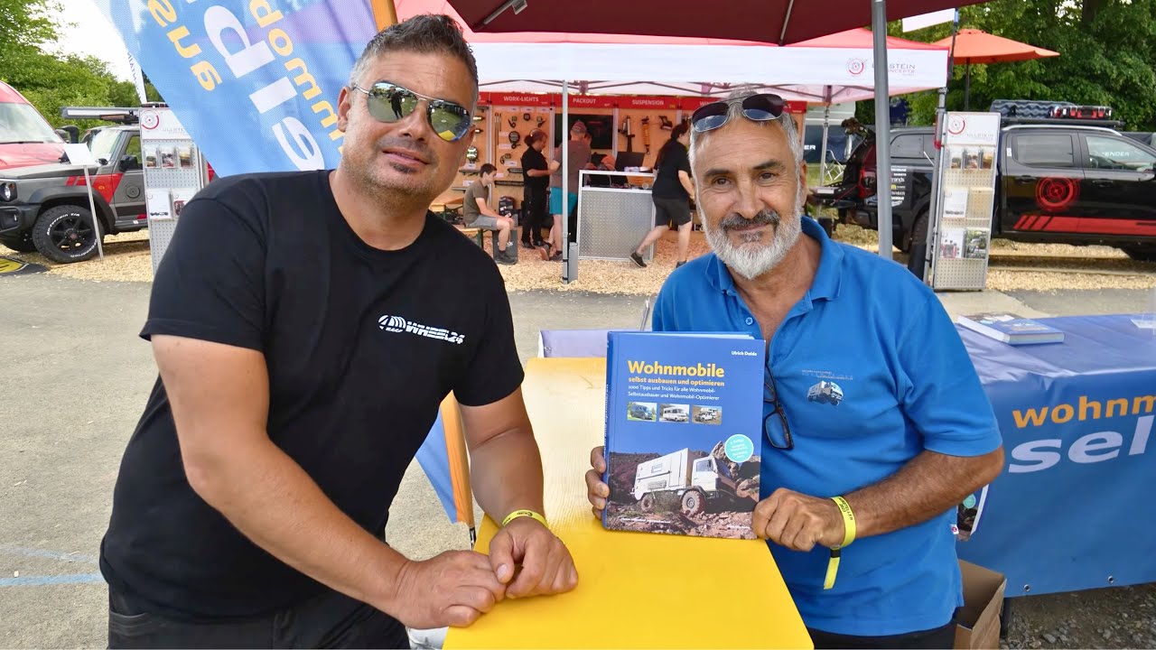 4wheel24 Wohnmobil Offroad 2025 mit Uli Dolde auf der Abenteuer Allrad 2023 Wohnmobil Selbstausbau