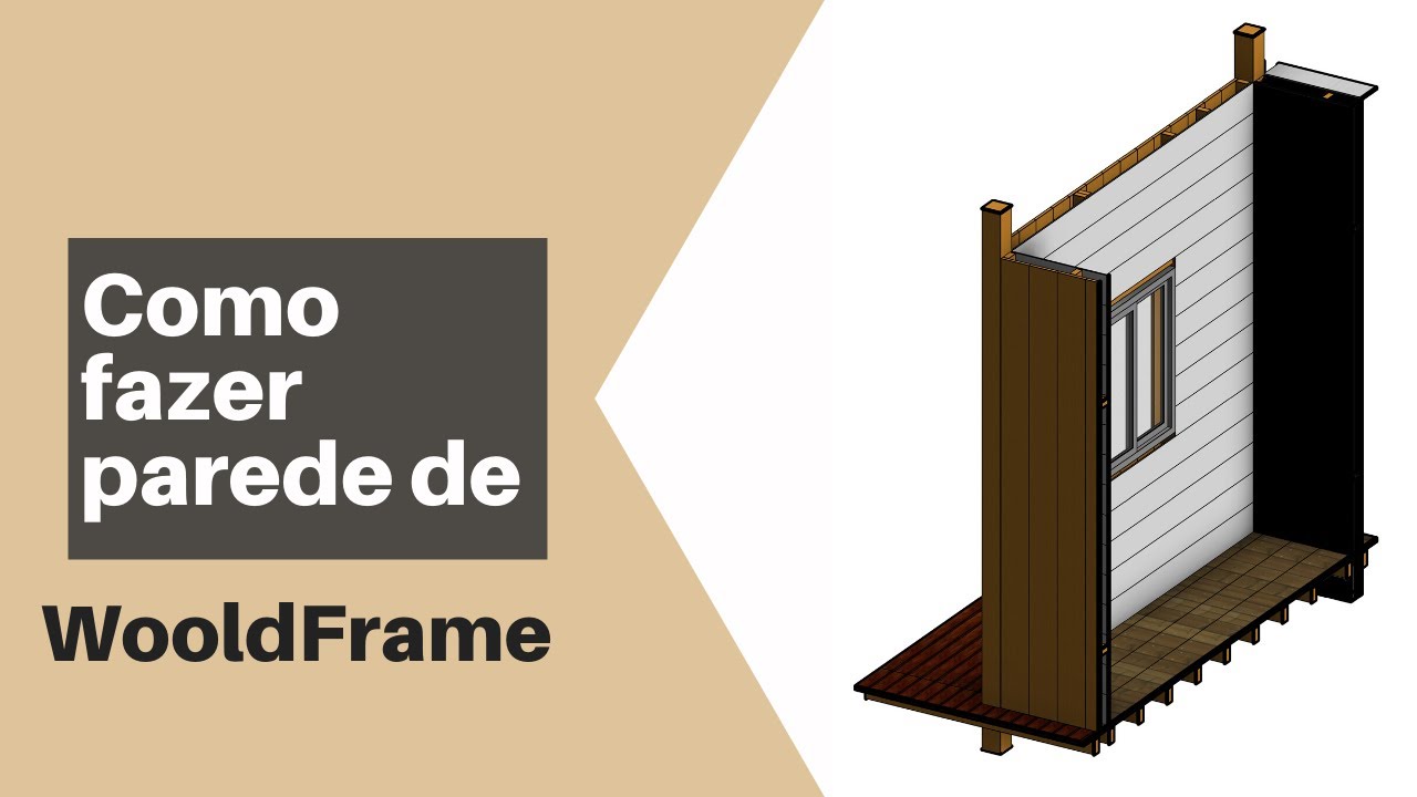 Projeto Woodframe no Revit | Passo a passo da estrutura de madeira no Revit - Dica de Revit 42