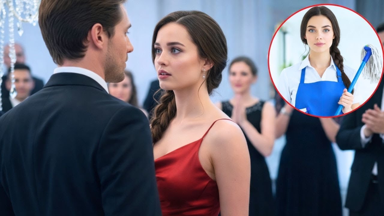 MILIONÁRIO PAGOU 50 MIL PARA LEVAR SUA FAXINEIRA AO BAILE. FOI QUANDO ELA CHEGOU COMO UMA DEUSA...
