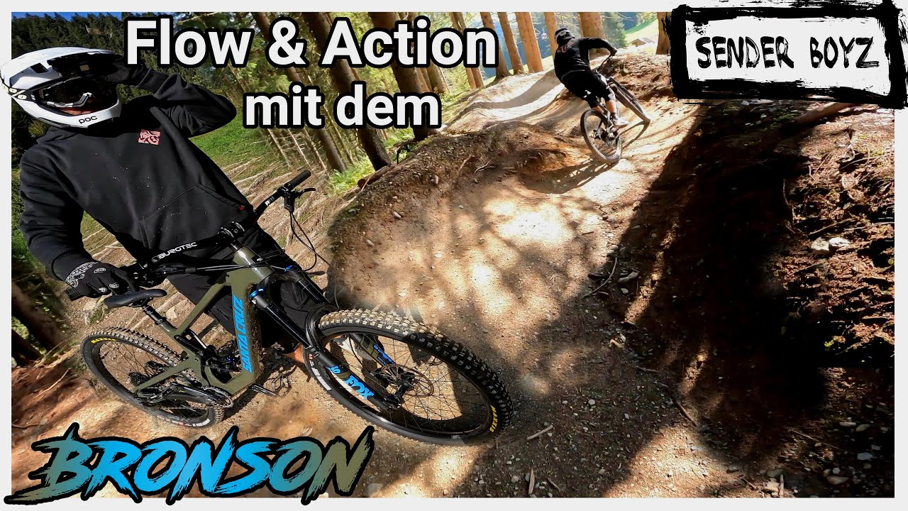 New Bike Day: Ist das DIE Trail Rakete? Mit dem Santa Cruz Bronson auf Hammer MTB Trails in Saalbach