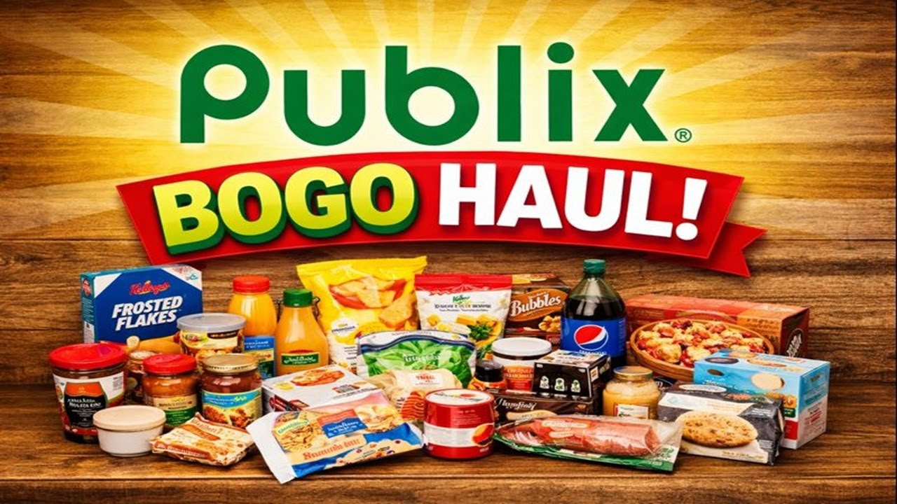 Publix BOGO Haul January 18, 2026 🛒 Top Grocery Deals & Savings