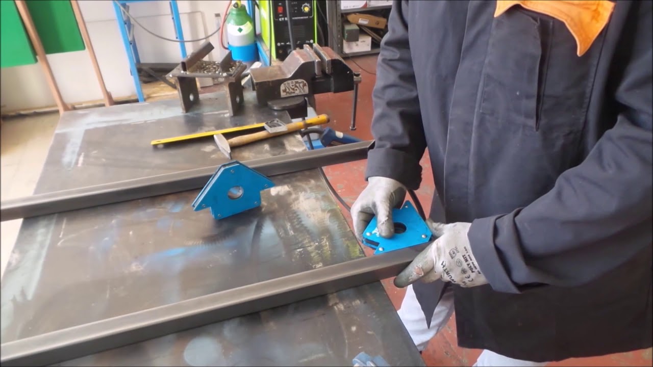 Spiegazione Saldatura passo passo Struttura Vetrina Corso base Welding step by step Basic course