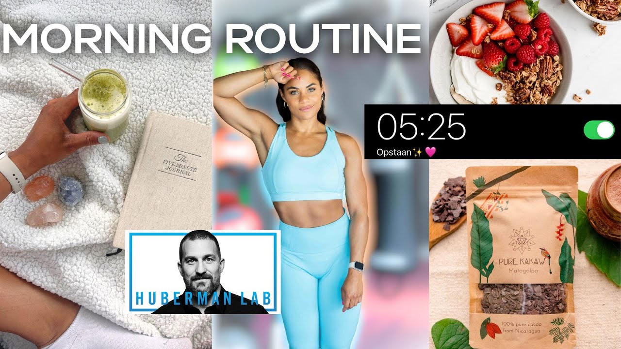 MORNING ROUTINE *Andrew Huberman geïnspireerd || Denise Anna