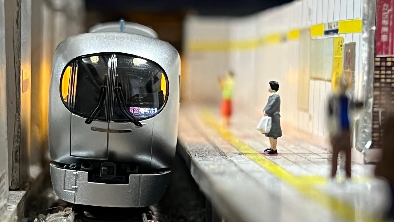 【Nゲージ】ラビューが地下に！？西武001系と新桜台駅【実車音付き】