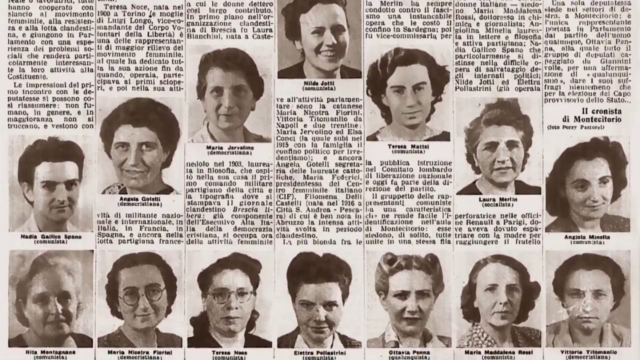 Suffragette italiane verso la cittadinanza. Parte 2 (1906-1946)