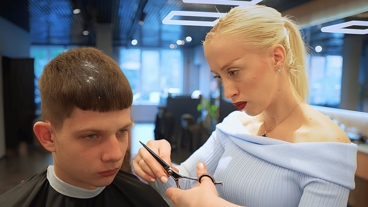 💈 The Most Relaxing Hands You’ll Ever See - Gentle Grooming Session by Olya