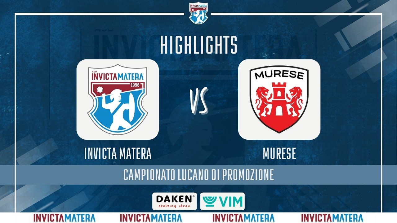 🎥 | HIGHLIGHTS INVICTA MATERA - MURESE (1-1)