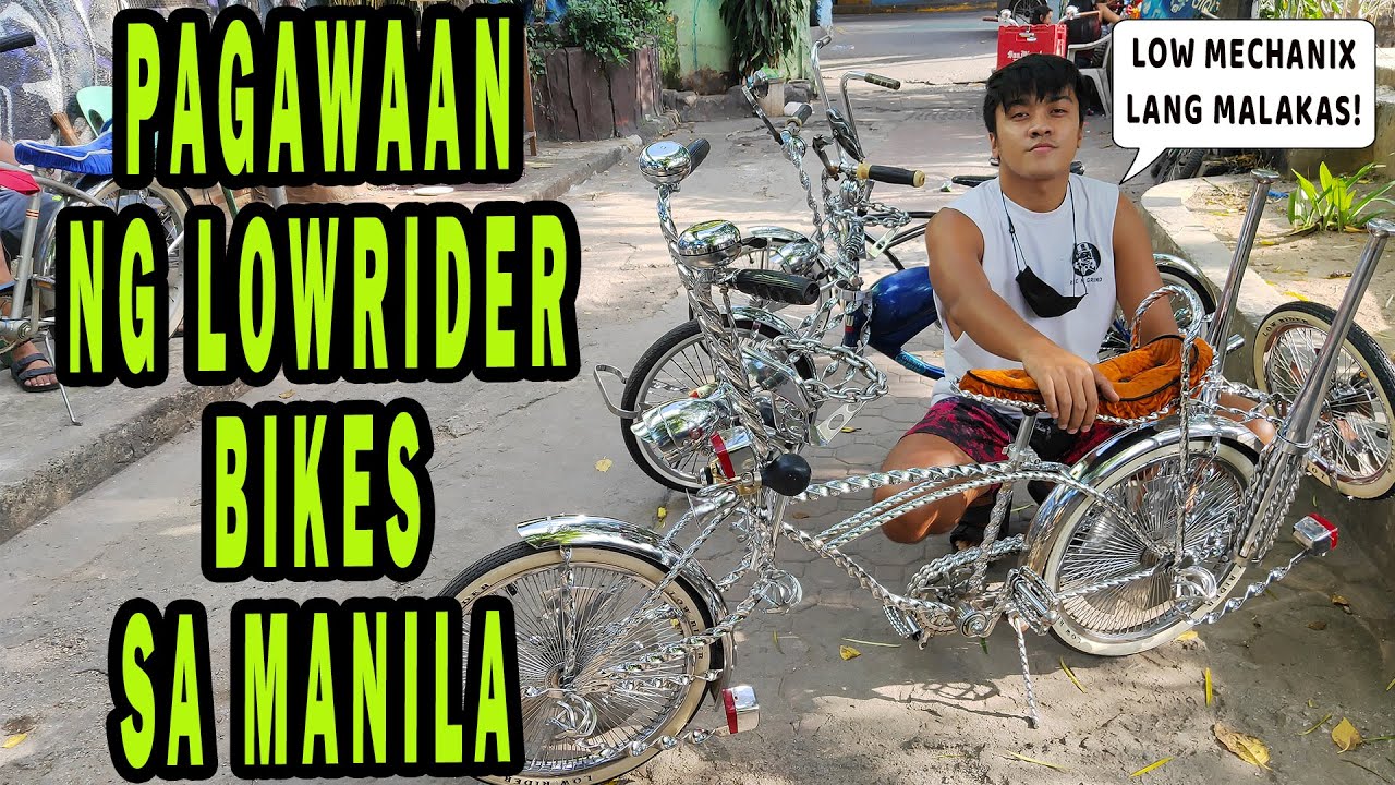PAGAWA NG CUSTOMIZE LOWRIDER│BICYCLE SA MANILA!│DINADAYO!