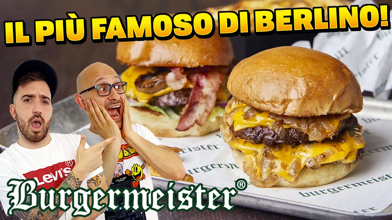 L'HAMBURGER PIÙ FAMOSO DI BERLINO - Proviamo Burgermeister