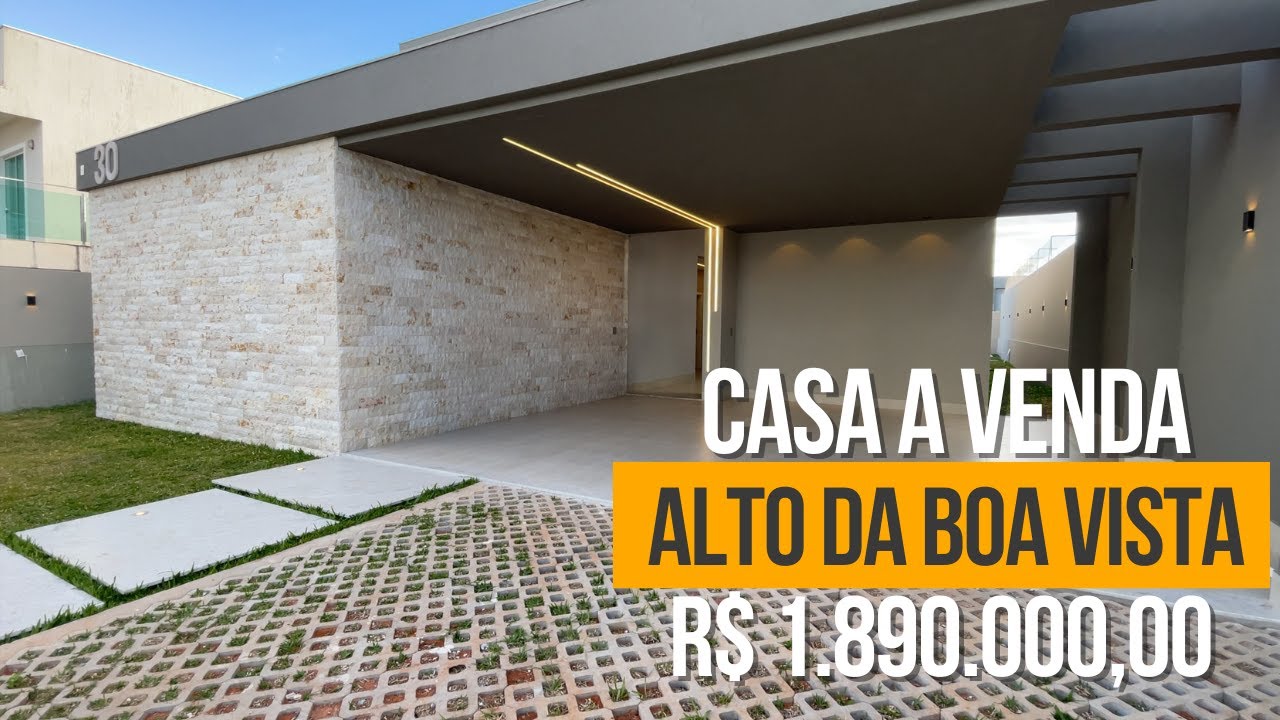 CASA A VENDA | CONDOMINIO ALTO DA BOA VISTA | SOBRADINHO - DF | R$ 1.890.000,00