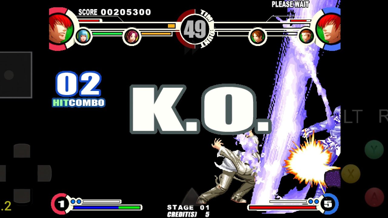 The King of Fighters Neowave & XI | Atomiswave - FLYCAST | Android Gameplay