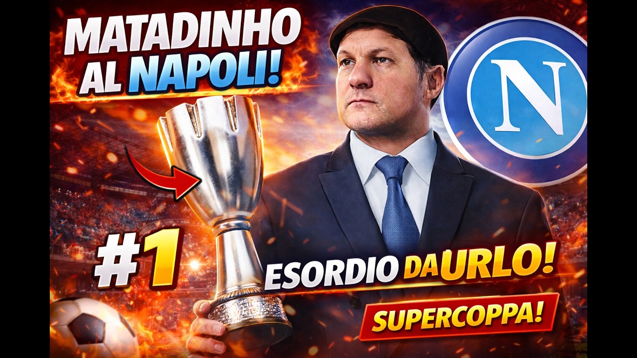 👉 SONO IO L&rsquo;ALLENATORE DEL NAPOLI! 🔥 ESORDIO + SUPERCOPPA | Master League #1 |  Football Life 2026